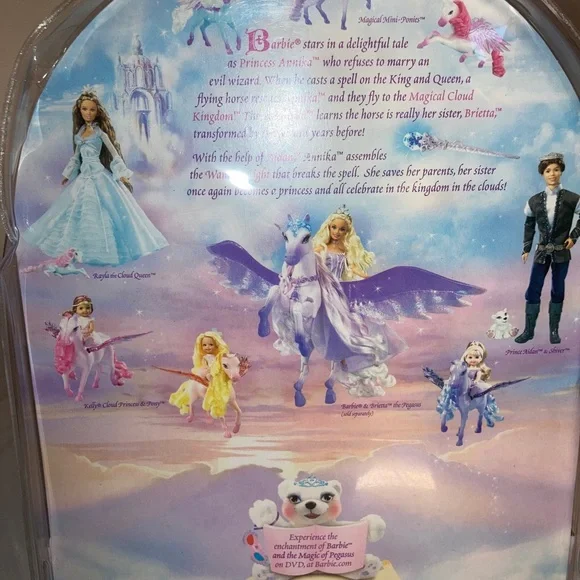 Barbie Magic of Pegasus Doll RAYLA THE CLOUD QUEEN with Flying